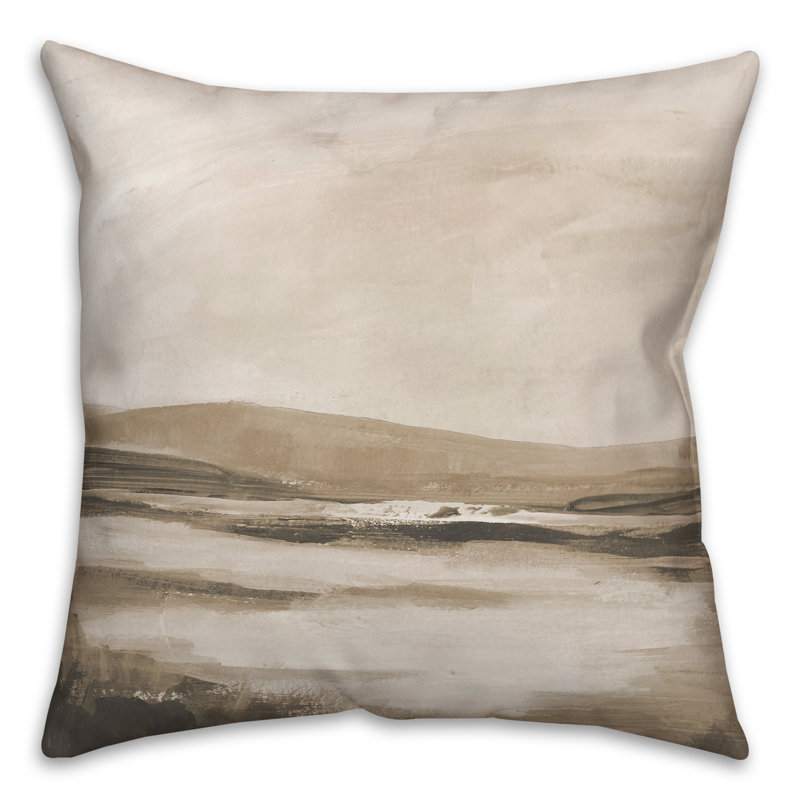 Coussin intérieur / extérieur Vista Point, H 18 po x l 18 po, Carré