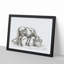 Horse Drinking by Jean Bernard - Picture Frame Drawing Print-55578855-55578858
