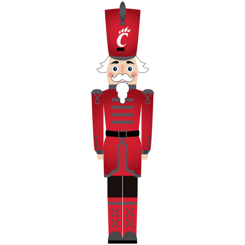University Of Cincinnati 46" Nutcracker Leaner