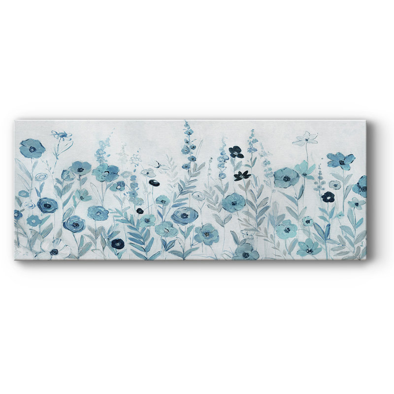 Endless Field of Blue sur impression sur toile, H 8 po x l 20 po x P 1,5 po