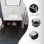 Meuble-lavabo flottant 30 po avec lavabo et porte à fermeture en douceur-133585804-133585809