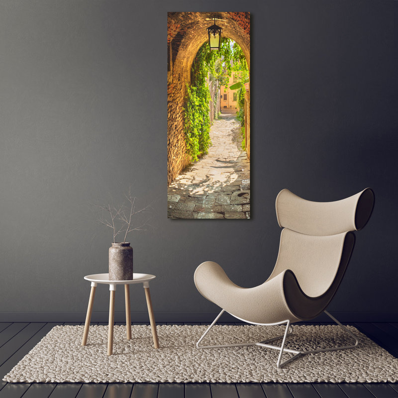 Italian Streets - Wrapped Canvas Print