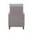 Upholstered Manual Pushback Recliner Armchair-720110222