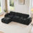 L-Shaped Soft Velvet Fabric-776434346-776434341