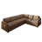 115.2" L-Shaped Sofa Couch with Pull-Out Bed,Oversize Convertible Sleeper Sofa with side Pocket & USB Port,Teddy Upholstered Sectional Couches with Convert Left/Right Facing-281562850