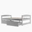 Lit plateforme simple avec deux tiroirs-453448599