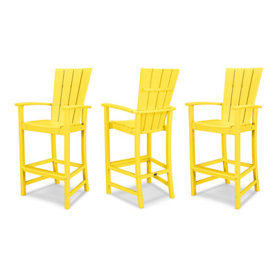 POLYWOOD® Quattro Patio Bar Stool