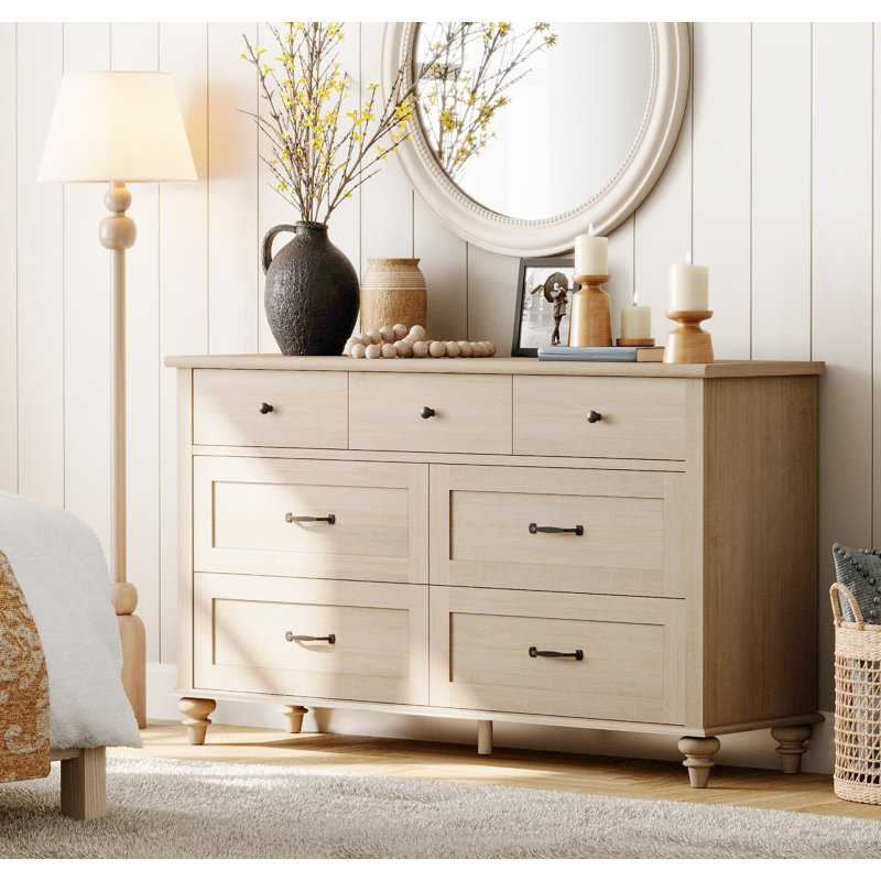 Commode 7 pièces Scarlett, Beige