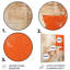 «Sunset Reverie Collage I», art mural abstrait en métal-1467518208