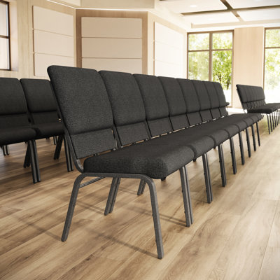 Hercules Series 21"W Stacking Fabric Multipurpose Church Chair