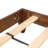 Senorita Mid-Century Modern Platform Bed Wood Slat Support With No Box Spring Needed-1259467666