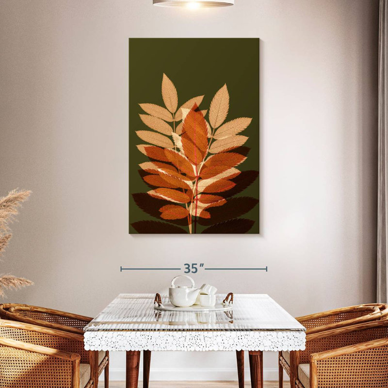 Harnek Fall Leaves II, 48" H x 32" W