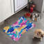 Tapis tendance en forme d'os 1 pièce