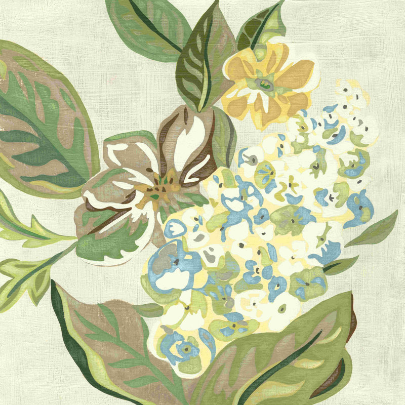 Modern Chintz IV by Chariklia Zarris - Wrapped Canvas Print