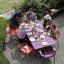 Chaise de salle à manger de jardin empilable Luxembourg-98918542-122427663