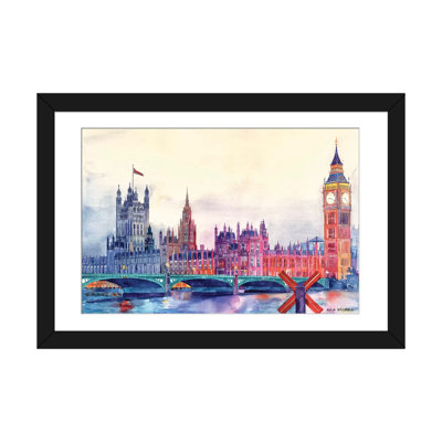 " Sunset In London I " by Maja Wronska