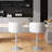 Swivel Adjustable Height Bar Stools Set of 2-1201966139