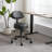 Heavy-Duty Extra-Wide Seat Pneumatic Rolling Stool with Adjustable Height, Memory Foam, and Wheels for Clinic, Garage, Shop, and Office Use – Mechanic & Garden Work Stool-1860270771