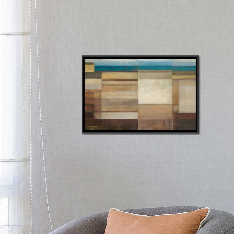 «Figurative Speaking» par Julian Marcoux - reproduction d'art sur toile tendue, H 18 po x l 26 po x P 1,5 po, Pas de tapis