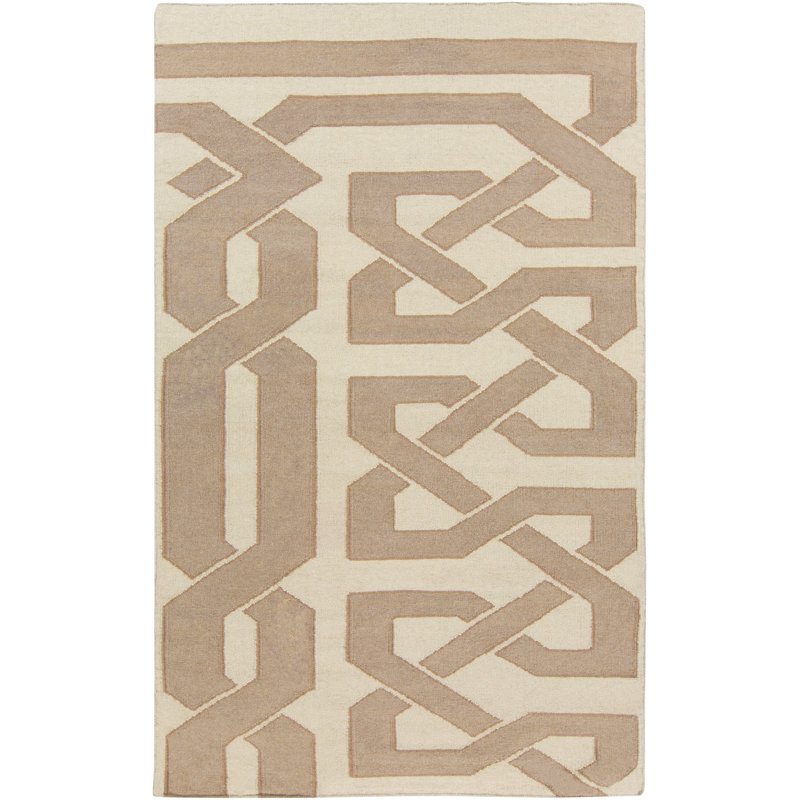Alameda Wool Abstract Indoor Rug, Rectangle 3'3" x 5'3"