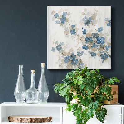 Cornouiller bleu II - impression sur toile tendue