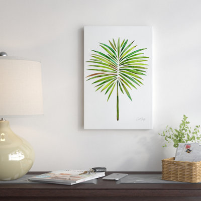« fan palm i », reproduction d’impression sur toile tendue