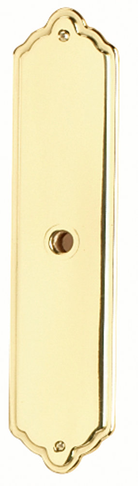 Contemporary Traditional Knob Backplate Alno Inc 