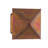Wysocki Vintage Copper Metal Fence Post Cap Light