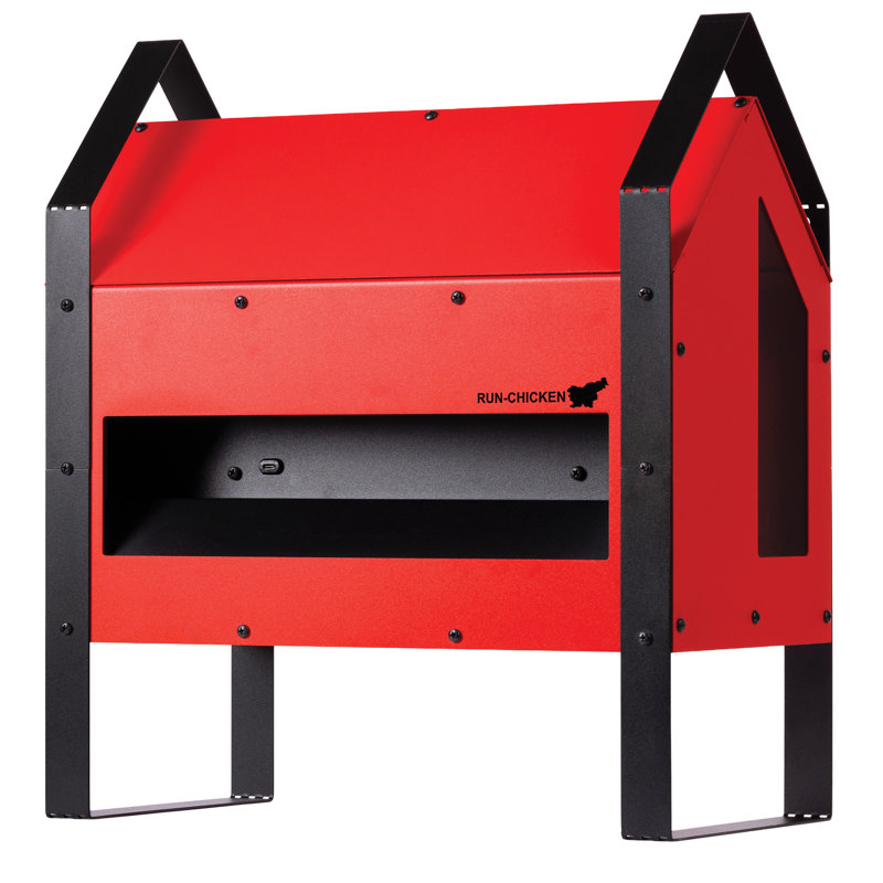   RUN-CHICKEN - Mangeoire automatique GO (rouge), Red