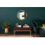 Huldar Glass Flat Wall Mirror