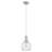 Metivier 1 - Light Brushed Nickel Single Pendant