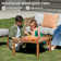 5-Pieces Outdoor Manual Weaving Wicker Rattan Patio Conversation Sets with Cushion