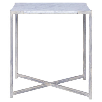 Amelia Marble Frame End Table