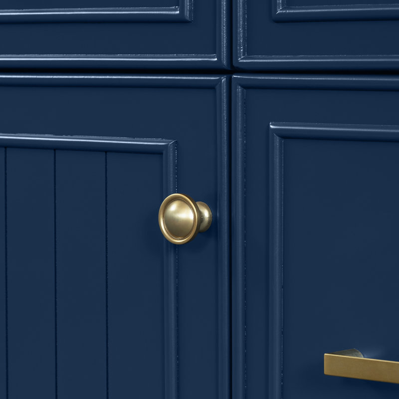 36" Single Bathroom Vanity Set, Navy Blue