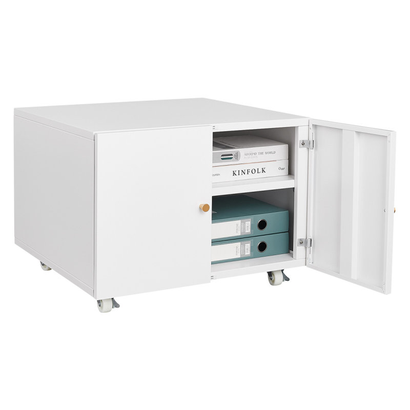 Meuble de bureau blanc, Blanc
