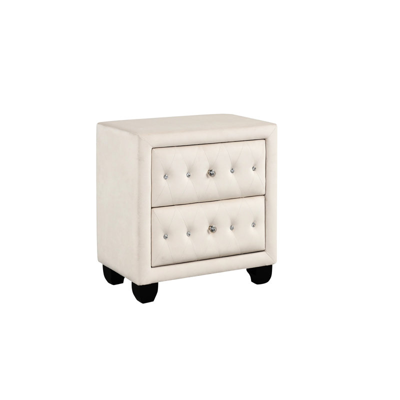 Table basse 47,8 x 28 x 18,8 po - Élévation gracieuse en béton et en bois 47,8 x 28 x 18,8