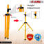 5 supports de haut-parleurs de studio à hauteur réglable avec trépied et support de 35 mm-2062365050