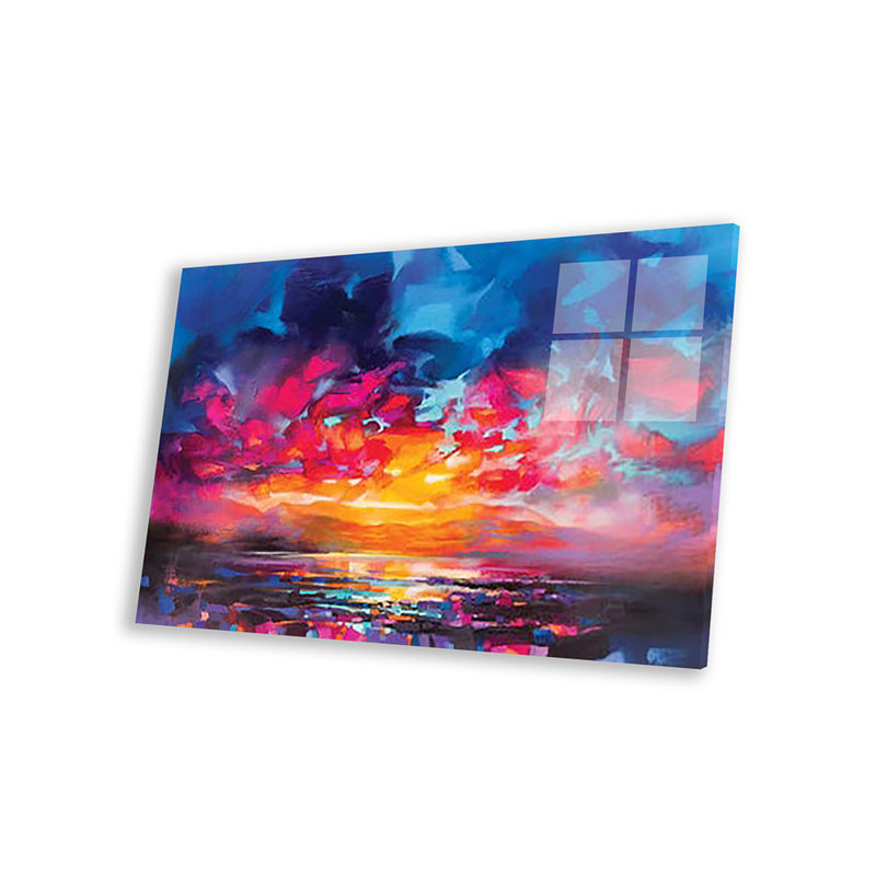 «Liquid Light V» par Scott Naismith - impression non encadrée, H 24 po x l 32 po x P 0,25 po