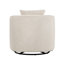 Fauteuil d'appoint pivotant de 32,3 po Darna-1505786937