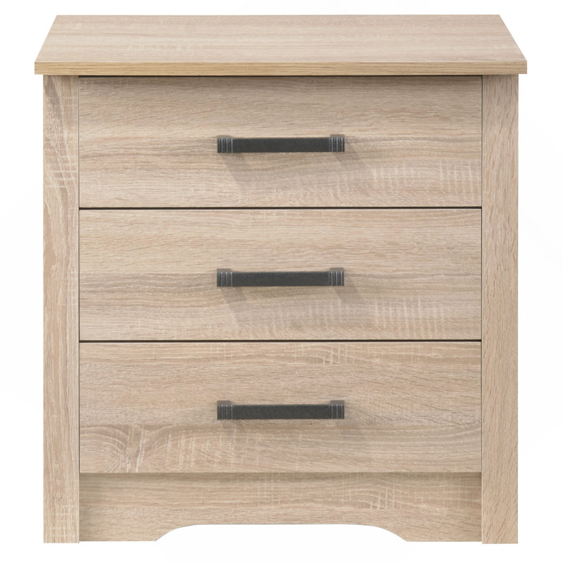 Table de chevet Sandle, Brun