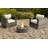 Dustie Fully Assembled 2 Person Seating Group With Firepit And Sunbrella Cushions-3648547