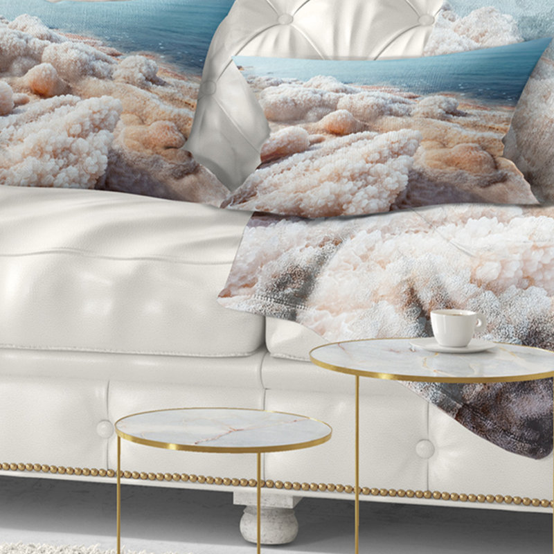 Coussin lombaire en sel de mer cristallisé