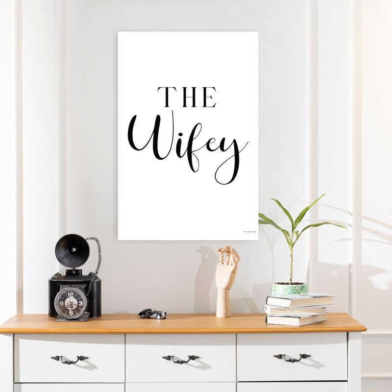 Thy Wifey, art contemporain abstrait, H 24 po x l 16 po