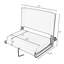 Siège de stade pliant avec coussin-61176903