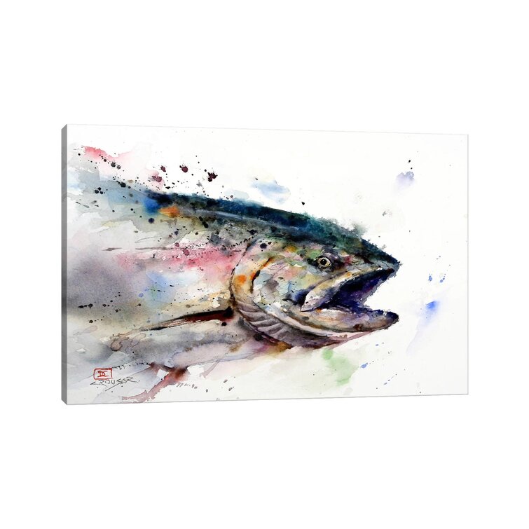 Bless international Fish II by Dean Crouser Painting