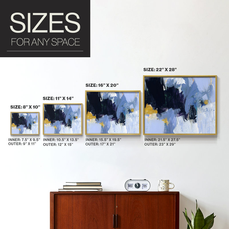 Arctic Ledge I -Framed Print - Restickable, 11" H x 14" W