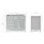 Base de meuble-lavabo simple Ferree-29920947