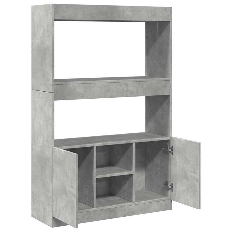 Shuntana 92cm Sideboard, Concrete Grey