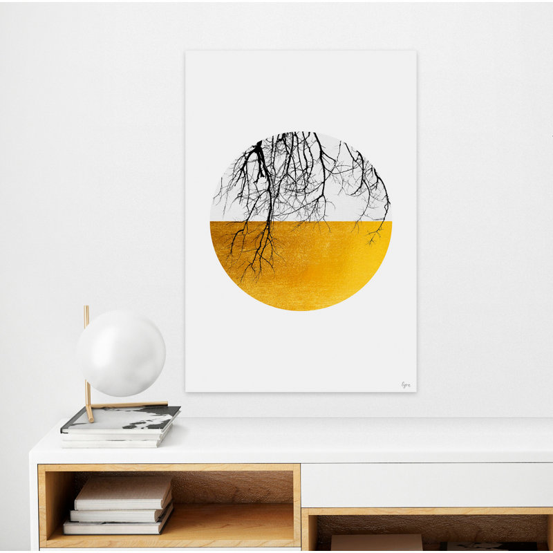 Branches Et Racines - Wrapped Canvas Print, 91cm H x 61cm W x 3.81cm D