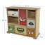 Gold Solid Wood 34 cm W Chest of 6 Drawers